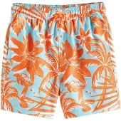 Next Badshorts himmelsblå / hummer / vit