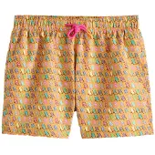 Next Badshorts 'Essential' turkos / ljusblå / orange / vit