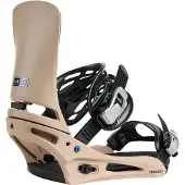 Burton - Snowboardbindningar - Cartel Summit Taupe för Unisex - Storlek L - Beige