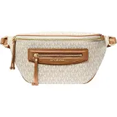 Michael Kors Magväska kräm / mörkbeige / karamell