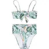 Urban Classics Bikini gul / grön / rosa / vit