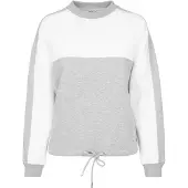 Urban Classics Oversized 2-tone Stripe Crew T-shirt Med Lång ärm