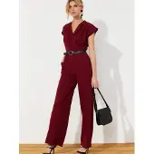 Trendyol Jumpsuit burgunder