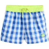 Next Badshorts mörkblå / blåmelerad / neongrön / vit