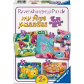 Ravensburger - Sweet Dinos 2/4/6/8p