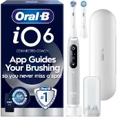 Oral-B Oral B: Eltandborste iO6 Grey Opal, 1 Extra Refill