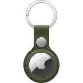 Apple Airtag nyckelring i finväv Moss