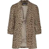 Pieces Boss 3/4 Printed Blazer
