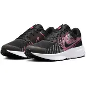 Nike Run Defy Svart Elemental Pink Dam Sneakers Hyper-Rosa Rosa-Skum HM9593-001 39