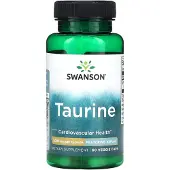 Swanson Health , Taurin, 1 000 mg, 60 Vegansk Capsul