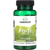 Swanson Health Fo-Ti, 500 mg, 60 vegetabiliska kapslar