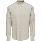 Only & Sons Mao Collar & Sons Onscaiden Skjorta Med Långa ärmar