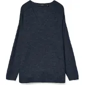 Vero Moda Tröja 'Lefile' marinblå