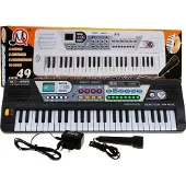 Ramiz KEYBOARD PIANINO ORGANY DZIECI PIANINKO + MIKROFON