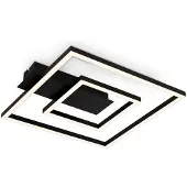 Briloner LED taklampa 3772, Svart, Vardagsrum / matsal, Metall, Modern, LED-taklampa
