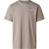 The North Face T-shirt 'Evolution Simple Dome' stone / vit