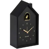Karlsson väckarklocka Modern Cuckoo Oro black KA6077BK