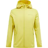 Peak Performance Men's Light Zip Hood Canary Lime