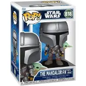 Funko POP! Star Wars: The Mandalorian &amp; Grogu-mandalorian W/grogu Figur