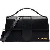 Jacquemus Le Grand Bambino Väska - Guldlogotyp