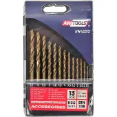 AWTOOLS Borrsats AW42212; HSS-Co; 1,5-6,5 mm; 13 st.