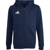 Adidas Entrada 26 Full Zip huvtröja Barn, storlek 116 cm