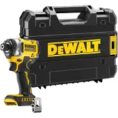 DeWalt DCF860NT-XJ, Mutterdragare, Pistolhandtag, 1/4", Svart, Gul, Borstlös, 3800 RPM - SOLO