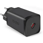 SBS TETRGAN1C65W, inomhus, AC, Svart
