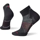 Smartwool - Trail running kläder - Run Zero Cushion Ankle Socks Black för UnisexNylon - Storlek 42-45 - Svart