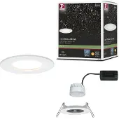 Paulmann Nova Badrumsbelysning downlight LED LED 6 W IP44 Matt vit