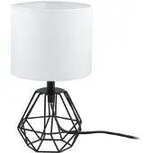 Eglo CARLTON 2 bordslampa H305 svart/vit