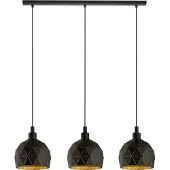 Eglo Hänglampa Roccaforte, dimbar, Svart, Vardagsrum / matsal, Metall, Modern, Pendellampa