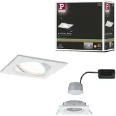 Paulmann 93489 Nova Inbyggnadsbelysning LED LED 6 W Matt vit