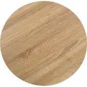 vidaXL Bistrobord Ljusbrun 50 cm MDF 286418