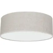 Valotorni Taklampa Leano , dimbar, Aluminium / grå / zink, Vardagsrum / matsal, Textil / tyger / siden, Modern, Taklampa