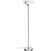 Dyberg Larsen Golvlampa , DL31, Vit, Vardagsrum, Metall, Skandinavisk
