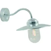 Nordlux Utomhus vägglampa med rörelsesensor LUXEMBOURG, dimbar, Aluminium / grå / zink, Metall