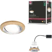 Paulmann 92240 Lanati infälld LED-belysning (RGB) 6 W aluminium (vridbar)