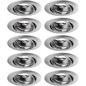 Paulmann 93399 LED-inbyggnadsbelysning LED GU10 Järn (borstad)