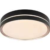 Globo LED taklampa Manni, dimbar, Svart, Vardagsrum / matsal, Metall, Modern, LED-taklampa