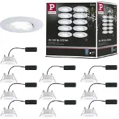 Paulmann Spotlights , Calla, Vit, Badrum, Plast, Modern