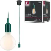 Paulmann 78429 Pendellampa E27 60 W Grön, Svart