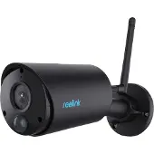 Reolink Argus Series B320 - Nätverksövervakningskamera - kula - utomhusbruk, inomhusbruk - väderbeständig - färg (Dag&Natt) - 1920 x 1080 - 1080p - fast lins - ljud - trådlös - Wi-Fi - H.264 - DC 5 V