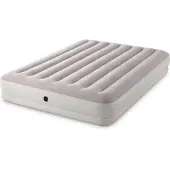 Intex Uppblåsbar madrass 203x152x30 cm med elektrisk pump 64179