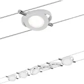 Paulmann RoundMac 94106 Komplett vajersystem LED fast installerad 26 W LED Matt vit