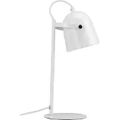 Dyberg Larsen Skrivbordslampa Oslo, Vitt / opal, Arbetsrum / kontor, Metall, Skandinavisk, Bordslampa