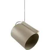 Dyberg Larsen Taklampa , Wum, dimbara, Grå, Vardagsrum, Metall, Design