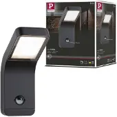 Paulmann Kulma PIR Wand anthrazit 94745 Utomhusväggbelysning LED 7.5 W Antracit
