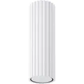 Sollux Taklampa Karbon , dimbar, Vitt / opal, Vardagsrum / matsal, Aluminium / grå / zink, Modern, Taklampa