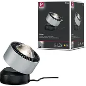 Paulmann 79718 LED-bordsbelysning LED 3.5 W Aluminium (borstad), Svart